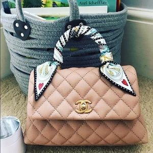 Heart Silk Scarf | Twilly Handbag Ribbon